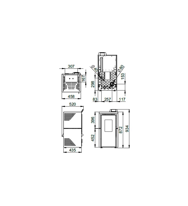 Plan de mesure de Bronpi Tina