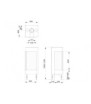 Plano de medidas Chimenea MG 38/63 DCA
