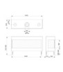 Plano de medidas Chimenea MG 140/38 DCA