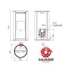 Edilkamin Evia2 Up measurement plan