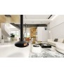 DOMOFOCUS ΜΕΤΑΛΛΙΚΟ ΤΖΑΚΙ ΜΕ ΥΑΛΟ FOCUS