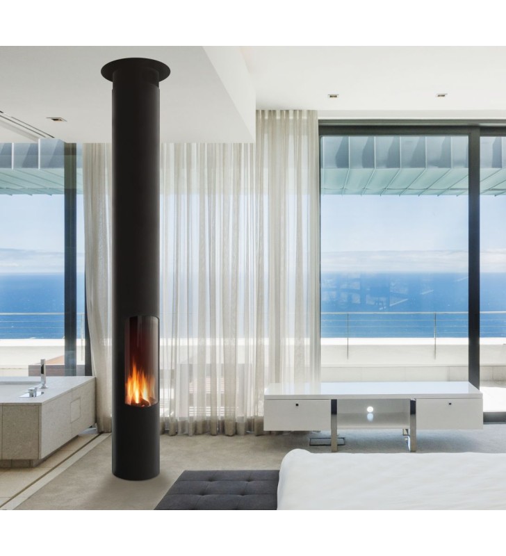 SLIMFOCUS ON STAND METALLIC FOCUS KAMIN