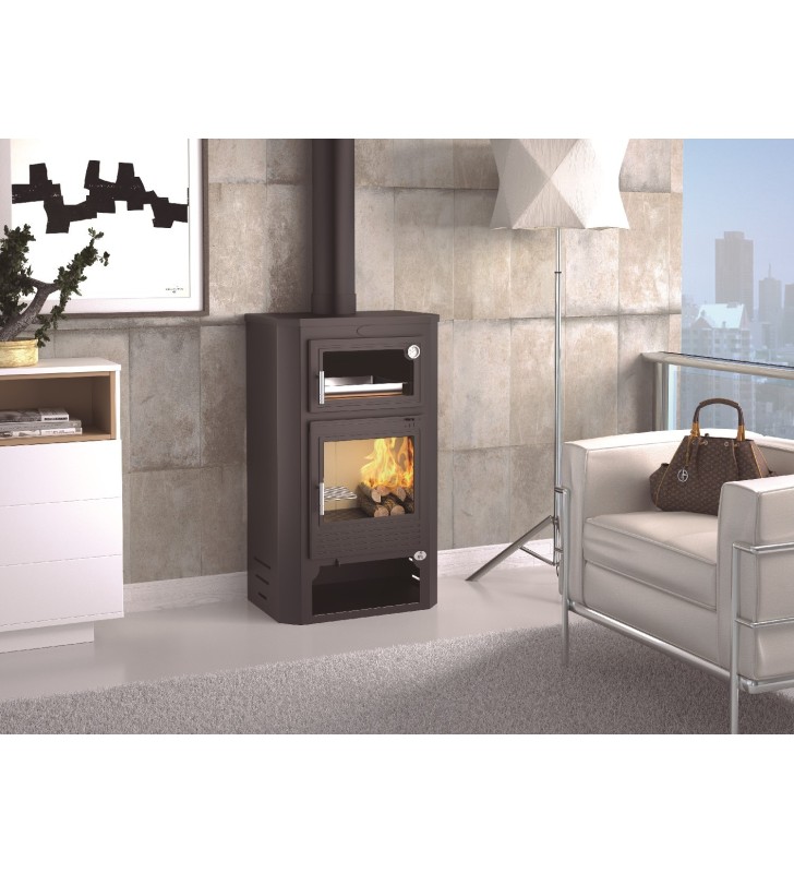 M-104 houtkachel met FM-oven