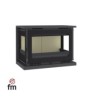M-173 FK Ξυλόσομπα 3 όψεων FM