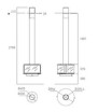 Messplan Rocal Ronde Central Suspended