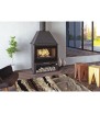 Wood stove with turbine M-300 TFK