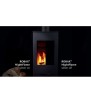 Ξυλόσομπα M-100 K με τουρμπίνες FM