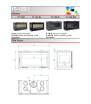 Insertable de leña IT-122 IK