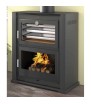 HL-200 F Estufa con Horno de leña FM