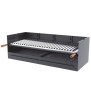 Houtskool- en houtbarbecue 100 cm Fm