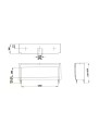 TRIMLINE CITY 120 FRONT Thermocet-gashaard