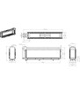 TENORE 240 Element4 Gaskamin