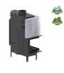 Aquasystem ALAQS 90×41LG-D Hitze heating chimney