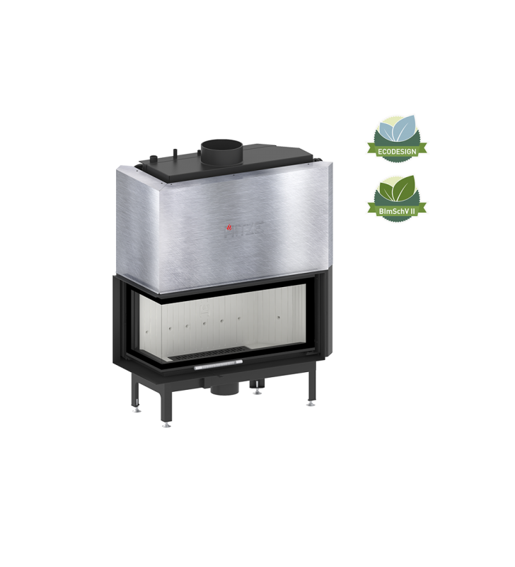Aquasystem ALAQS 90×41LG-D Hitze heating chimney
