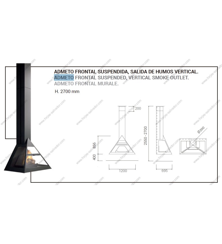 Traforart Admeto Frontalmessplan