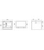 Plan de mesure Hergom Deva 100 CC SE Island (Chauffage)